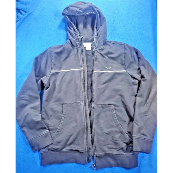 HUGO BOSS Hoodie Full Zip  Youth’s Size Medium - Picture 1 of 16